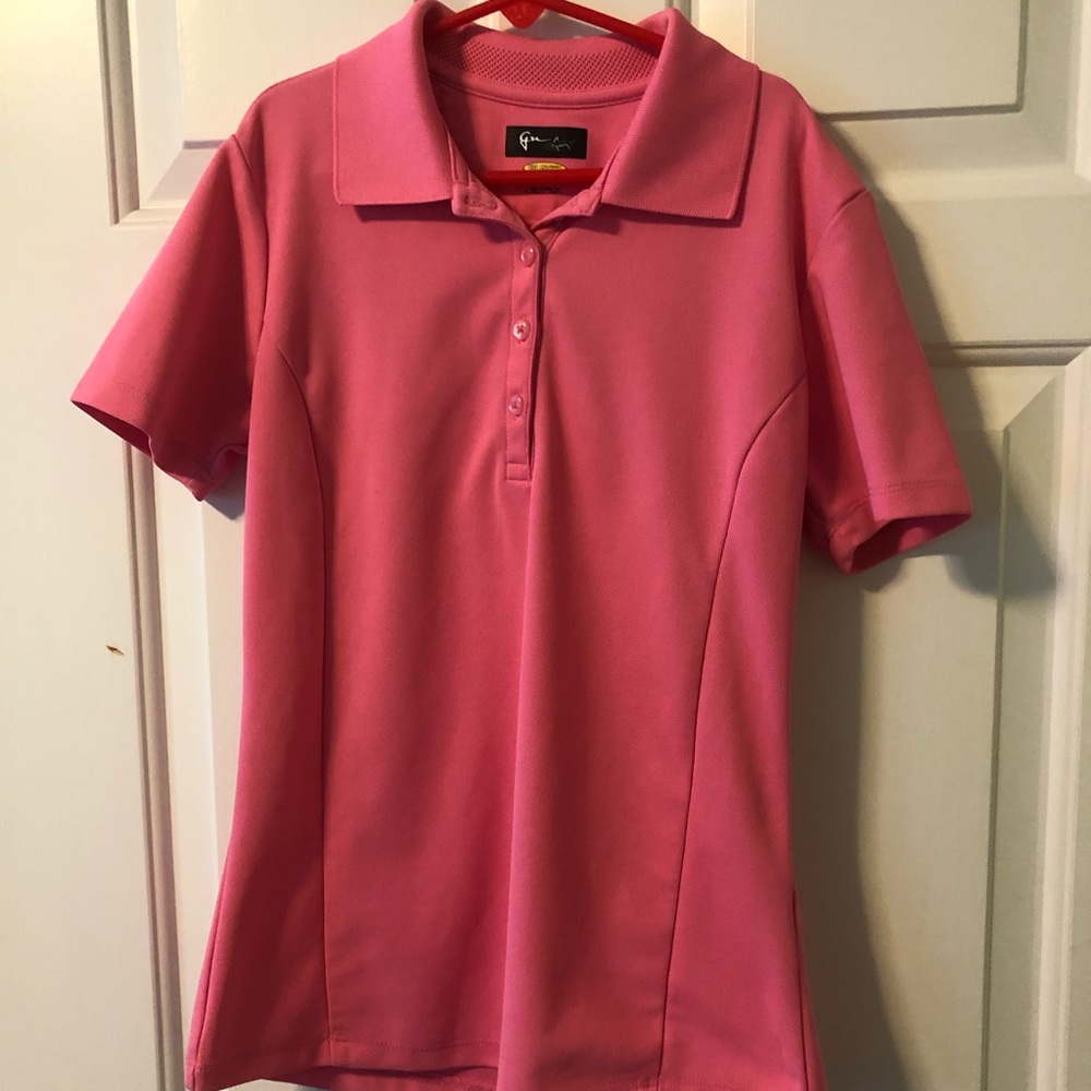 Greg Norman EUC golf shirt, woman XS, Flattering